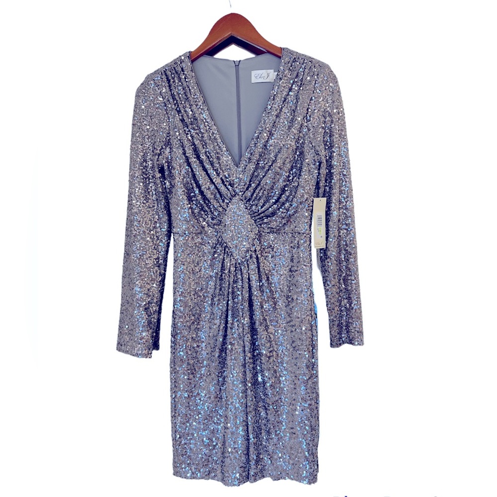 NWT Eliza J Sequin Dress